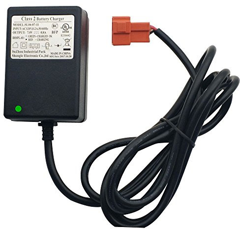 FULIHUA 6V Charger for BMX X6 Wall Charger AC Adapter for Kidtrax Disney 6V Battery Car Walmart Children's Trax Theme ATV Quad Disney Frozen Fairies Minnie Mouse Jake Never Land Pirates Princess