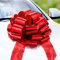 Zoe Deco Große Autoschleife (Rot, 46 cm / 18 Zoll), große Geschenkschleifen, Geburtstagsschleife, Riesige Autoschleife, Weihnachtsschleifen für Autos, Geschenkverpackung