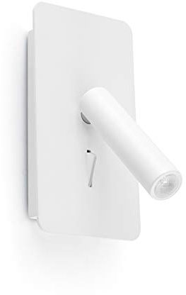 Faro Barcelona 62117 - SUAU USB A Wandleuchte weiß