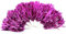 DEWIN Cheerleading Pompons, 6 Stück Sport Pompon Cheerleader Party Tanzzubehör Tool für Sporttreffen Stadion Party Urlaub Feiern Rosenrot