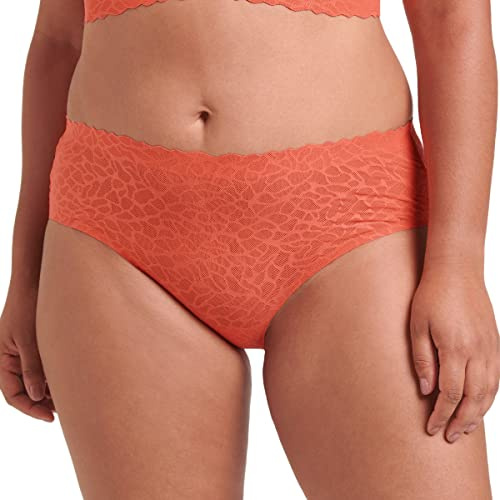 Sloggi Damen Zero Feel Lace 2.0 Hipster, Watermelon, L