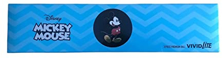 Volvik Disney Mickey Mouse Vivid Lite, Yellow/Black/Red/Blue, One Size
