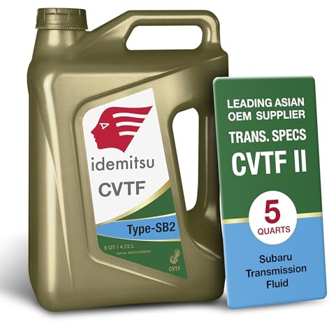 Idemitsu CVT Transmission Fluid Type SB2-5qt CVTF New Transmission Oil