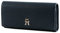 TOMMY HILFIGER TH Emblem Flap Wallet L Space Blue
