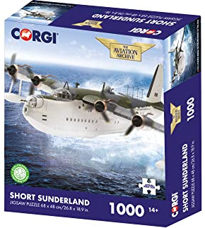 Corgi Short Sunderland,1000 piece jigsaw puzzles