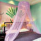 Eimilaly Spitze Betthimmel Moskitonetz, Prinzessin Betthimmel für Mädchen Zimmer Dekor, Pink/Single Door