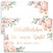 4x Notfallkörbchen Schilder Notfallkorb Schild Karte A6 Karten Feier Geburtstag Hochzeit Hochzeits Notfallset Party Spaß Deko Hochzeitsdeko Rosen Rose Aquarell Weiß Gold Vintage 30 40 50 60 70 80 90