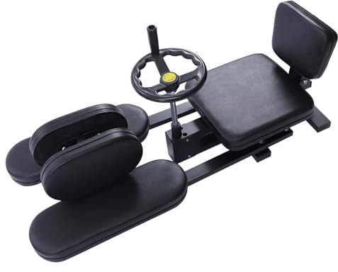 DiLiBee Spagattrainer Fitnessgeräte Beinstretcher Beinspreizer mit Drehkurbel Mechanischer Bein-Strecker Maschine