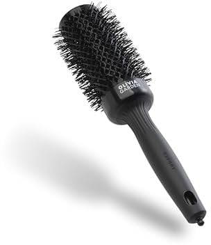 Olivia Garden Expert Blowout Shine – Schwarz - 45 - Runde, antistatische Keramikbürste für glänzende und frizzfreie Blowouts