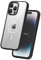 FLOLAB Schutzhülle für iPhone 14 Pro Max: Surtect Tri-Fusion, ultra-schützendes, schlankes Design, militärische Qualität, kompatibel mit MagSafe, kristallklar mit Mitternachtsschwarz