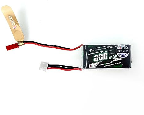 TOUCAN RC HOBBY Batterie LiPO 800 mAh 2S pour chargeur à dérapage LESU modèle DIY voiture avion