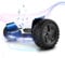 ELEKGO 8,5 Zoll Hoverboard, geländegängiger, selbstausgleichender Offroad-Roller mit Bluetooth-LED-Licht und APP für Jugendliche und Erwachsene (Blue)