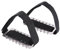 MagiDeal Schuhspikes, Traktionsstollen, Schuhkrallen für Schuhe, rutschfeste EIS-Steigeisen, Spikes, Schneeschuh-Steigeisen zum Wandern, Joggen