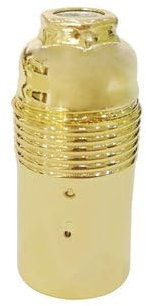 gsc evolution Portalámparas Metálico Liso E14 Dorado