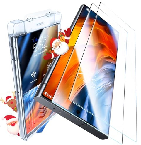 UltraGlass Unbreak TOP 9H + Protector de pantalla de cristal templado para Samsung Galaxy S24 Ultra [calidad militar, irrompible y duradero] S24