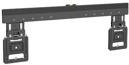 Universal Micro Gap Ultra Slim TV Wall Mount Bracket For 37-80 Inch Fits most Samsung Neo QLED, Q Series, Crystal UHD, The Frame TV Up to 75kg Max Vesa 600x400
