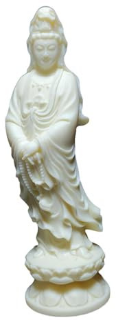 harayaa Guanyin Statue Avalokitesvara Figur Feng Shui Skulptur Bodhisattva Figur für Schlafzimmer