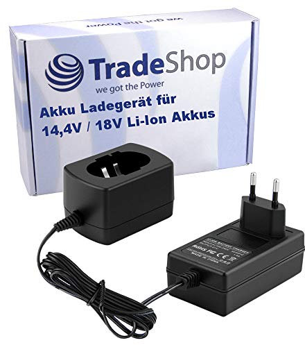 Caricabatterie Trade-Shop compatibile con batterie agli ioni di litio Hitachi da 18 V, adatto per utensili elettrici/cavo di ricarica per alimentatori di alta qualità