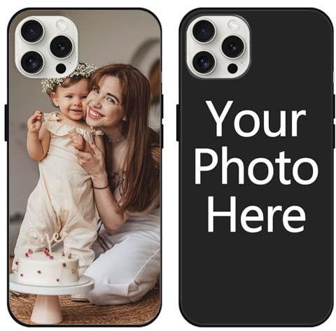 Guerity Personalized Custom Phone Case for iPhone 13/13 Pro / 13 Pro - Custom Picture Design Your Own Collage Phone Cover - Gifts for Wedding, Birthday (Birthday Day)