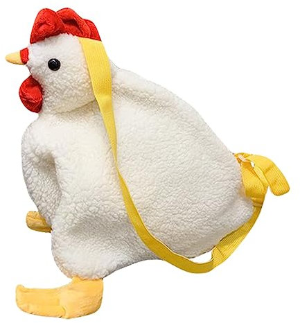 GALPADA Plüsch Hahntasche Huhn Umhängetasche Umhängetasche Umhängetasche Cartoon Huhn Umhängetasche Cartoon Huhn Tasche Damen Hühnertasche Umhängetasche Umhängetasche Für Frauen