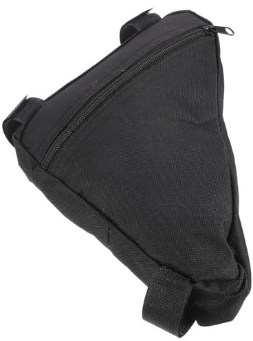 KITANDOVE Fahrradtasche Rahmentasche Mit Netztaschen Innen Für Handy Geldbörse Werkzeug Einfach Montieren