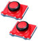 2 Pcs Paint Edger Tool, Edge Painting Tool, Multifunctional Cutting in Tools for Painting with Nylon Bristles Edges, Home Painting Brush Tools for Cutting in Wall and Ceiling Trimming