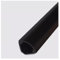 Goulottes Cache-câble d'angle, Bande de Protection de câble en PVC Auto-adhésive, canaux de câbles montés en Surface, Cache-Fils for Le Bureau à Domicile(Noir,NO.2)
