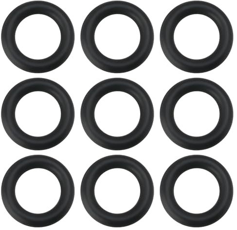 SG Store 200 Stück O-Ringe aus Nitrilkautschuk Dichtungsringe 8 Mm Außendurchmesser 5 Mm Innendurchmesser 1,5 Mm Breite Geeignet für Wasserhahn- Sanitär- Und Autoreparatur