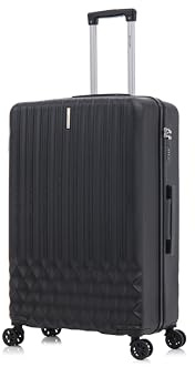 29 Large Suitcase on 4 Dual Spinner Wheels Super Lightweight ABS Hard Shell Hold Check in with Built-in 3-Digit Combination Lock 110 Litre Capacity