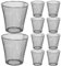 Sreuyong Round Wastepaper Basket, Wire Mesh Desk Metal Trash Can Recycling Trash Can Garbage Container for Bedroom Office(10pcs)