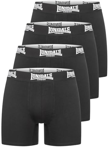 Lonsdale Herren Boxershorts 4er-Pack West CHALLOW