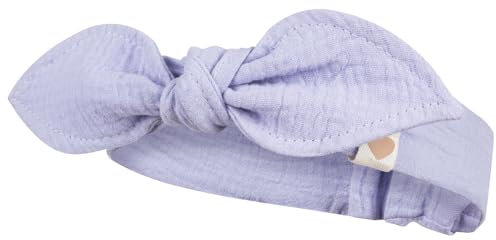 Stirnband Kopftuch Sommermütze Babymütze Mädchenmütze Musselin, Farbe: Flieder, Größe: 38-40