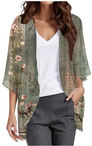 Tunique Plage Robe De Veste Kimono Femme Été Cache-Maillots Et Sarongs Vetement Maillot Tenue Festival Grande Taille Pareo Mode Ete Chemise Voile Coton #