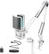 JQVDE Gaming Microphone With Articulated Arm,White Computer Condenser Mic Fit For PC Mac Recording Podcasting Streaming
