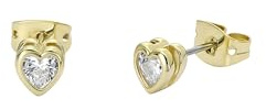 Ted Baker Harmony Mini Crystal Heart Stud Earrings for Women