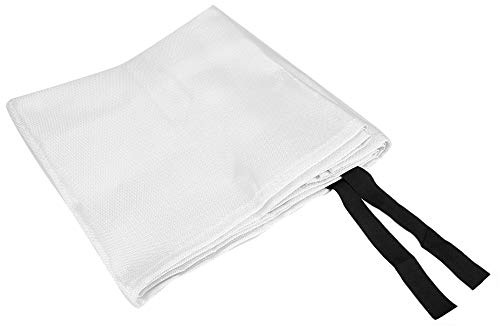 Ejoyous Feuerlöschdecke, Löschdecke für küche aus Fiberglas Feuerfeste Decke Brandschutzdecke für Fettfeuer in Auto Schule Kamin Grill Büro Garage Schweißen DIN EN 1869:2019 (1,2Mx1,M)
