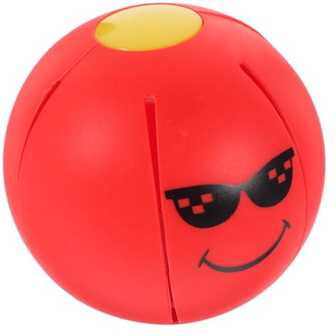 ELEOUTI Spielzeug für Hunde Fliegende Untertasse Interaktiver Ball Beißball für Welpen Kauspielzeug für Hunde Bissfester Welpenball Beißspielzeug für Welpen