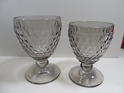 VILLEROY BOCH Set Boston Smoke Set 12-teilig: 6 Wasser + 6 Wein