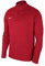 Nike Y Nk DRY ACDMY18 Dril Top LS Long Sleeved T-Shirt - University Red/Gym Red/(White), Small