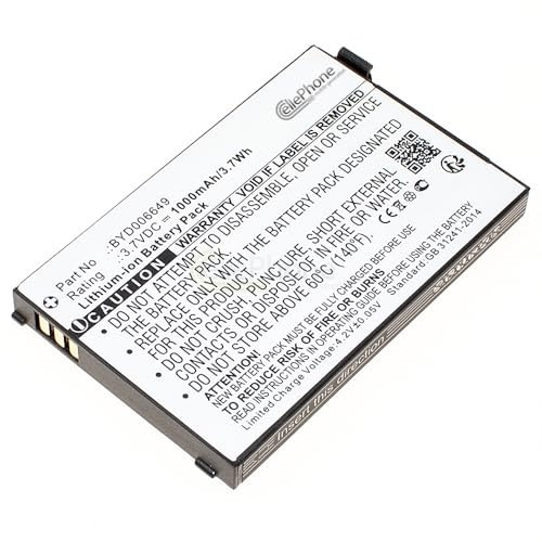 cellePhone Akku Li-Ion kompatibel mit Philips Avent Eco SCD530 SCD535 SCD535/00 SCD536 SCD540 (Ersatz für BYD006649)