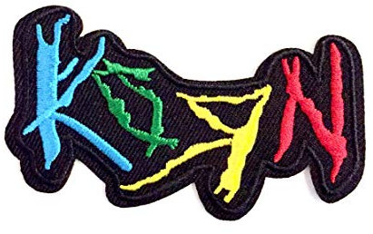 Skullz-UK 1 Piece Korn Heavy Metal Band Embroidered Iron On/Sew On Patch