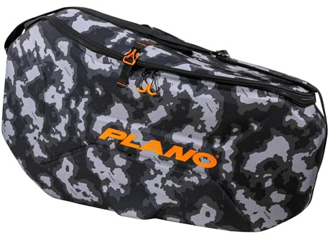 Plano Stealth Crossbow Case, Gray Camo, Hybrid EVA Protection, Padded Compound Archery Storage, Lightweight and Portable
