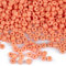 Rocailles Glasperlen 50g 2mm Rocaillesperlen Perlen fädeln Schmuck basteln, Farbe:lachs