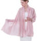 SWAT PANY Étole Châle Pashmina Femme Foulard Robe de soirée Rose Écharpe de couleur Unie Étole Femme
