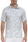 MoFiz Men's Polo Shirts Short Sleeve Printed Golf Top Breathable Casual Outdoor Tropical Holiday Beach Golf Polo Shirts Tropical Plants Light Green Size US M/EU L