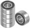 Kozelo 5 Stück 683-2RS Rillenkugellager-[3x7x3mm] Doppelt abgedichtetes Lager für industrielle Geräte, Motoren, Maschinen, Chromstahl
