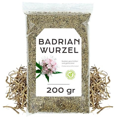 Valeriana Raiz 200g - Infusion Valeriana Raiz - Te de Valeriana Raiz - Valeriana Raiz Cortada - Valeriana Raiz a Granel (200 gr)