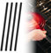 4 Pack Silicone-Resistant-Protectors Shields-Oven Guards for Inside The Oven - Oven Shelf Guard Oven Rack Guards Heat Resistant, Protect Against Burns Silicone (Black)