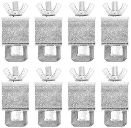 8pcs Butterflies Welding Clamp Wear-Resistant Auto Body Panel Clamp for Maintenance