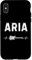 Hülle für iPhone X/XS Aria Gitarre Herzschlag Gitarrist Retro Vintage